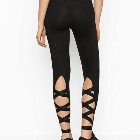 Victorias Secret Knockout leggings Small Meduim Bl